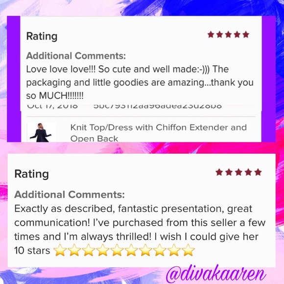 Knit Top/Tunic Double Layered Sweater Plus - Picture 4 of 8